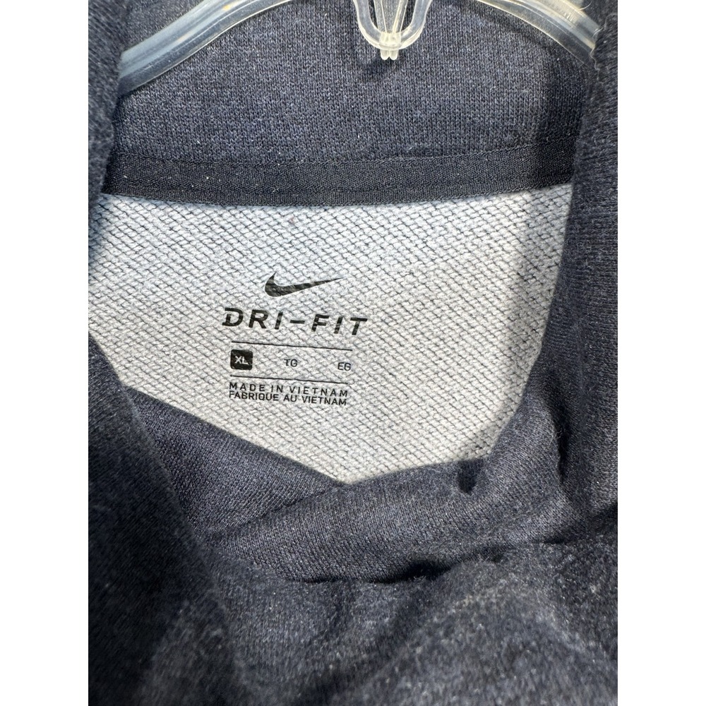 Nike Dri Fit Women's Sweatshirt -  Cowl Neck‎ Pullover Navy Athletic Size XL - Picture 4 of 11